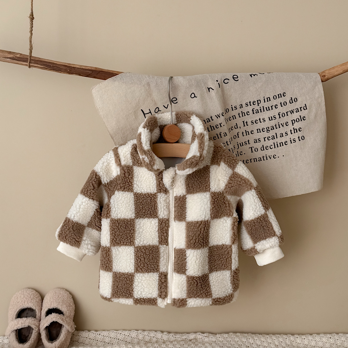 Toddler Baby Sherpa Fleece Jac - Toddler Boy Winter Fleece Jacket 评论和价格