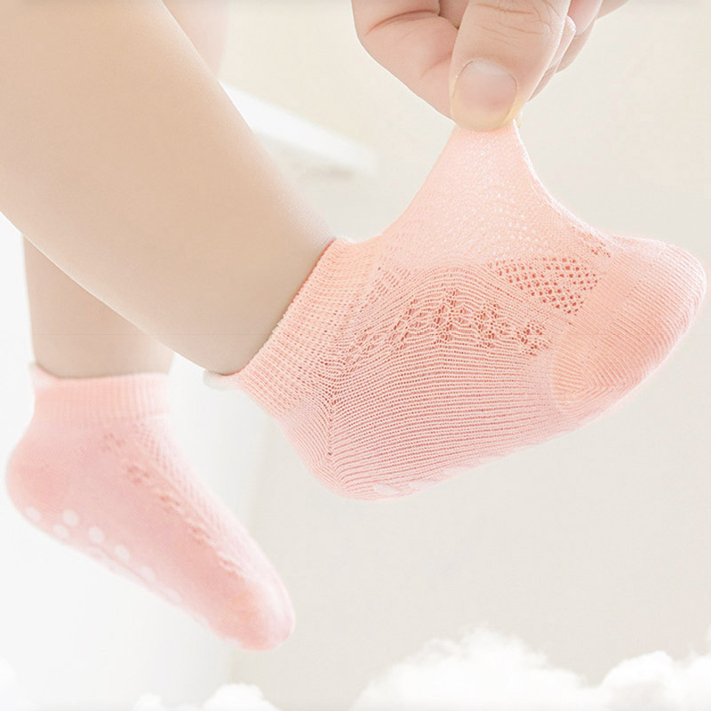 5 Pairs Kids Non-Slip Socks Cu - Unisex Baby Socks Non Slip 评论和价格