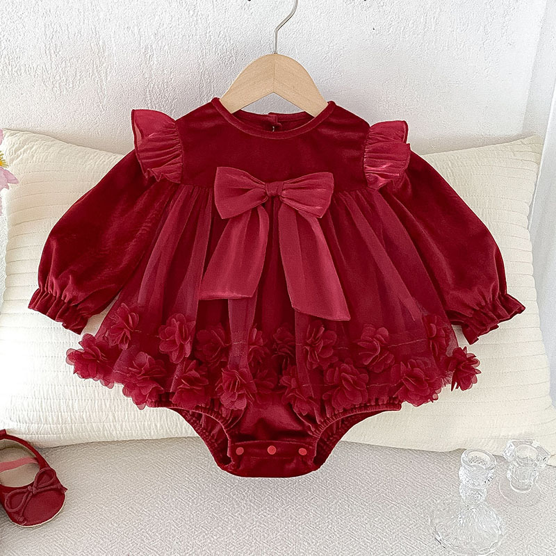 Autumn Newborn Girl Clothes Ko - Newborn Baby Girl Romper Floral 评论和价格
